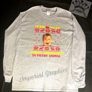 Home alone custom Christmas shirts